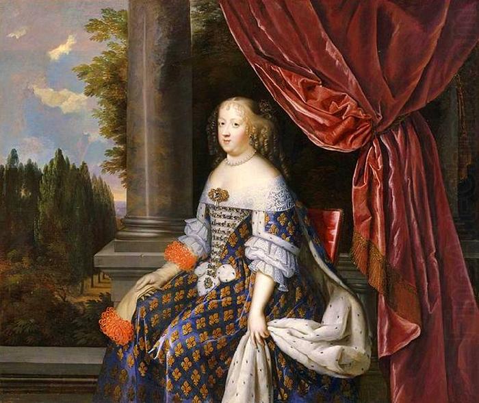 as Queen of France, NOCRET, Jean